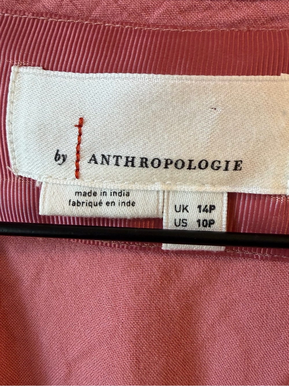 Anthropologie Dusty Rose Maxi Dress with Button Front - Picture 6 of 11
